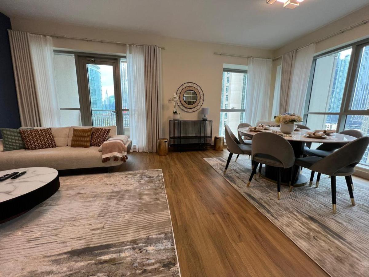 Luxury 2Br- Burj Khalifa View In Blvd Central -1402 ดูไบ ภายนอก รูปภาพ